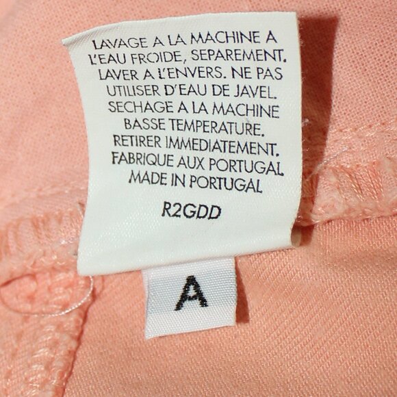 Eileen Fisher Women’s Organic Cotton Coral Ankle Jeans Made in Portugal  Size 8 - Picture 7 of 7